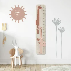 Toise en bois XXL Sofia Girafe personnalisable