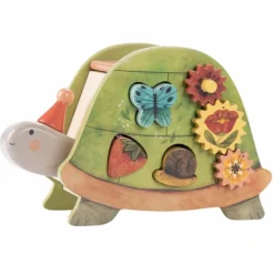 Tortue d'activités Trois petits lapins