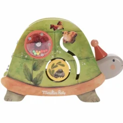 Tortue d'activités Trois petits lapins