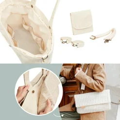 Tote bag à langer Bloom