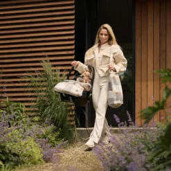 Tote bag à langer Check Boucle