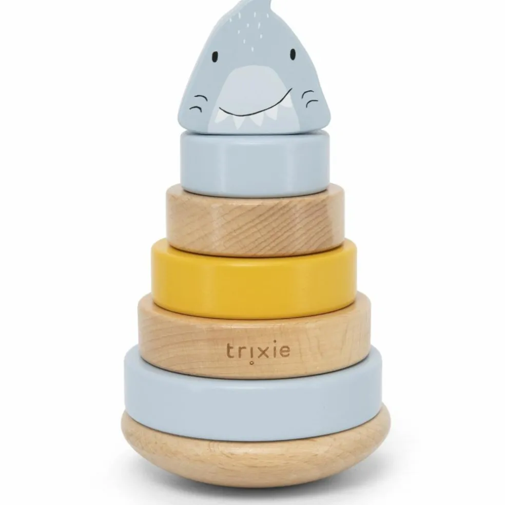 Tour à empiler en bois Mr. Shark