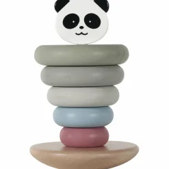 Tour à empiler en bois Panda