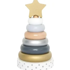 Tour à empiler en bois Silver