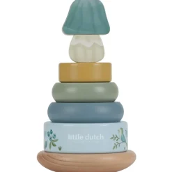 Tour d'anneaux à empiler en bois FSC Forest Friends