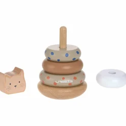 Tour d'anneaux empilables en bois Little Mateys