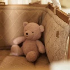 Tour de lit Cosy Knit Biscuit (pour lits 60 x 120 ou 70 x 140 cm)