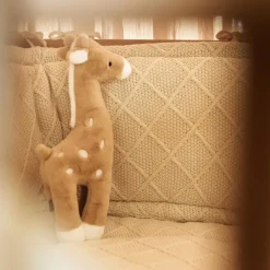 Tour de lit Cosy Knit Oatmeal (pour lits 60 x 120 ou 70 x 140 cm)