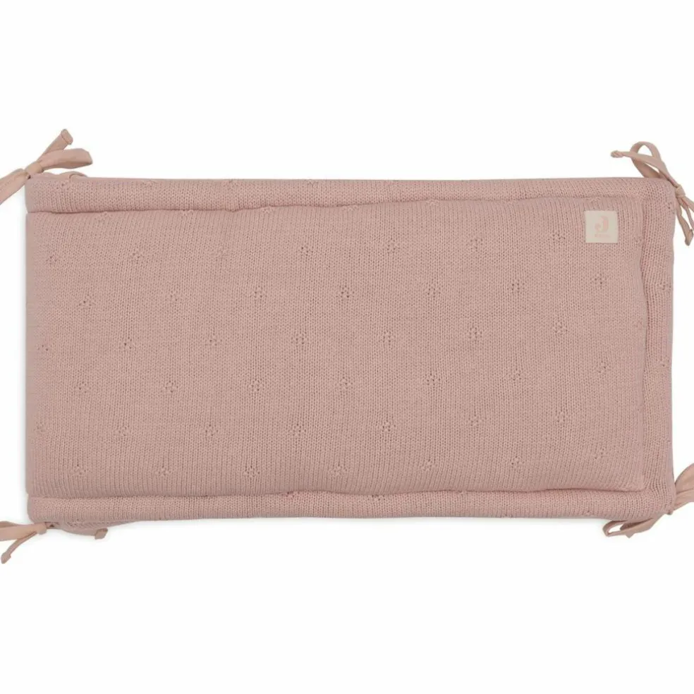Tour de lit Cosy Knit Wild Rose (pour lits 60 x 120 ou 70 x 140 cm)