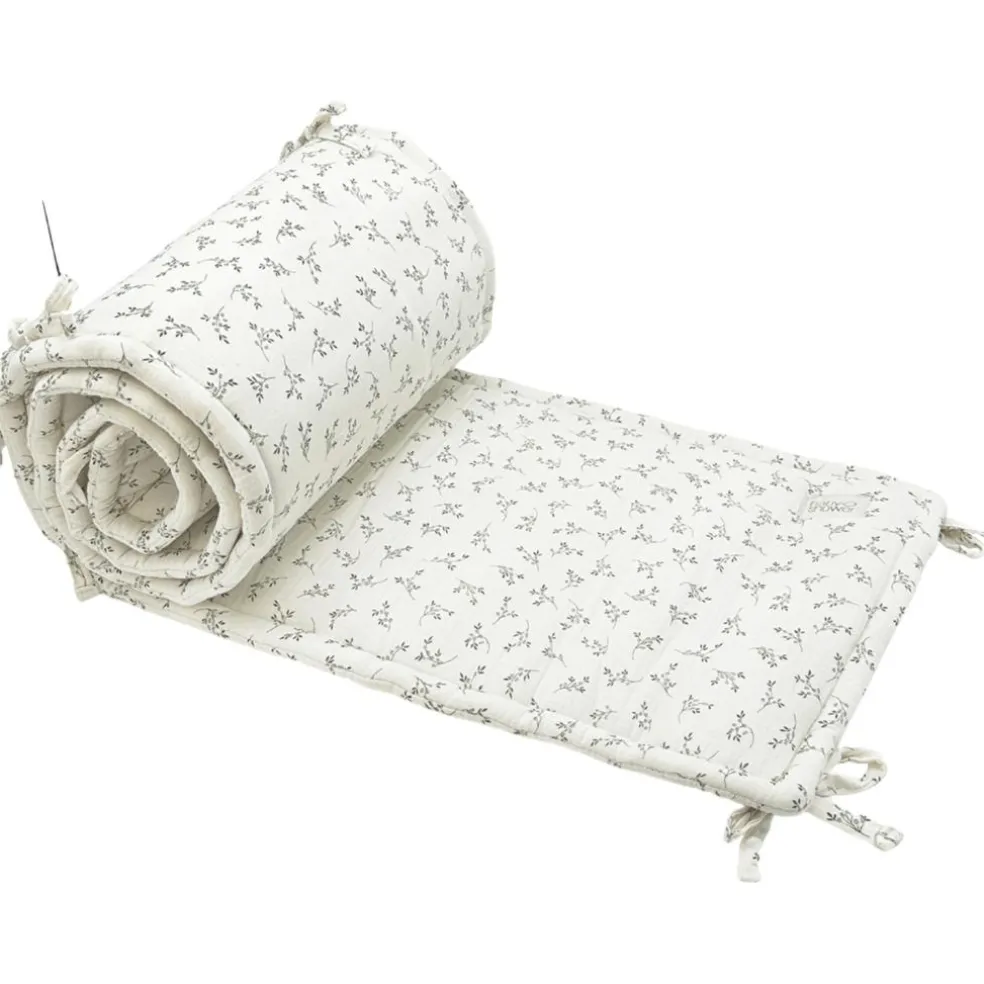 Tour de lit Doux Olive Bloom (pour lits 60 x 120 et 70 x 140 cm)