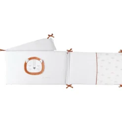 Tour de lit en veloudoux lion Babou