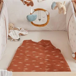 Tour de lit en veloudoux lion Babou