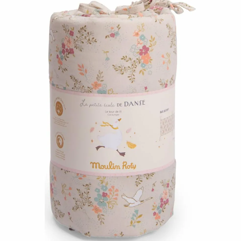 Tour de lit fleurs La petite école de danse