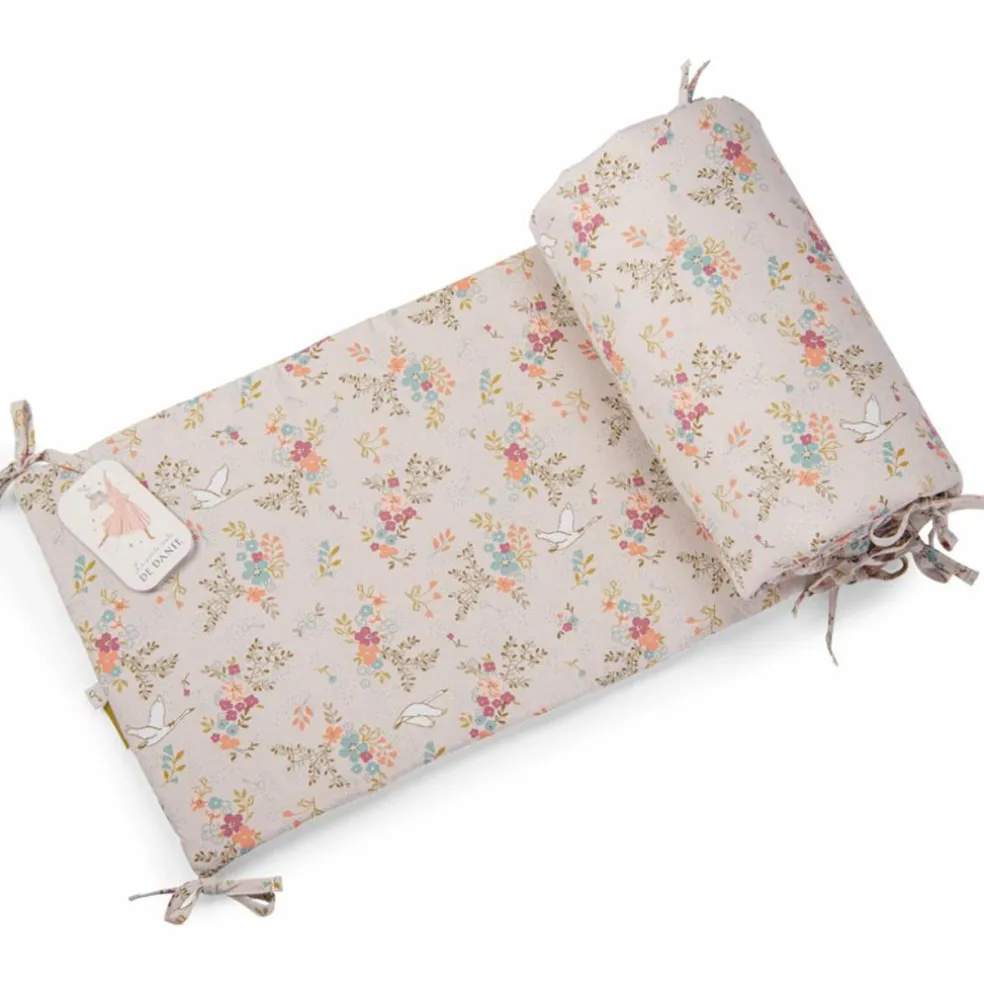 Tour de lit fleurs La petite école de danse