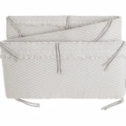 Tour de lit Happiness Urban Taupe (pour lits 60 x 120 ou 70 x 140 cm)