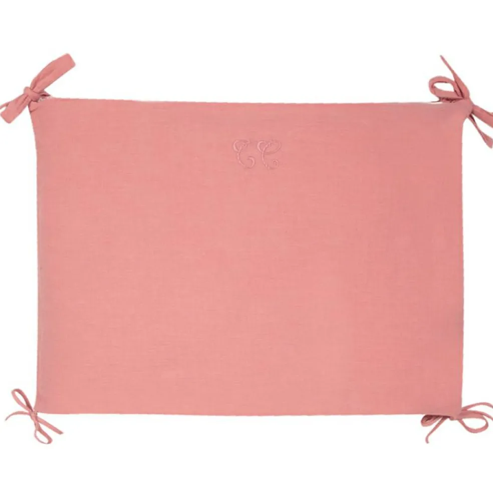 Tour de lit réversible Toile de Jouy (pour lits 60 x 120 cm et 70 x 140 cm)