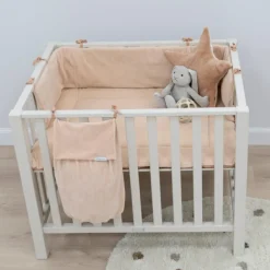 Tour de lit Sense Peach (pour lits 60 x 120 ou 70 x 140 cm)