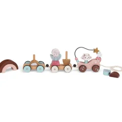 Train d'activités à tirer Après la pluie