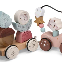 Train d'activités à tirer Après la pluie