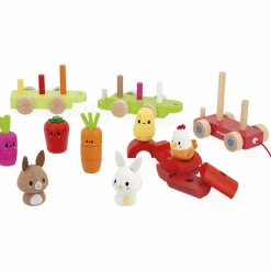 Train d'activités à tirer Ferme