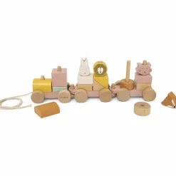 Train en bois Mrs. Cat