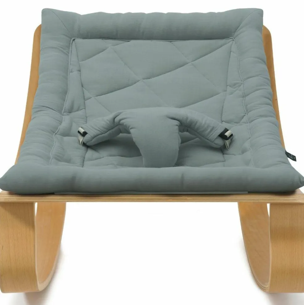 Transat à balancement en bois de hêtre Levo Orage