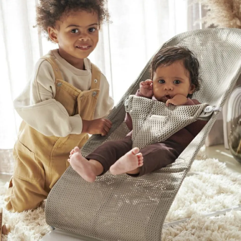 Transat Bliss à balancement Mesh 3D gris