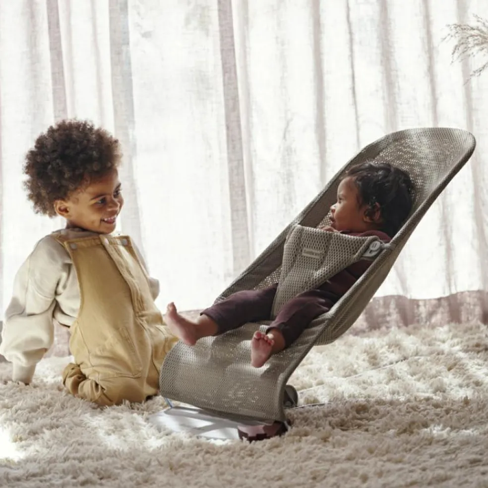 Transat Bliss à balancement Mesh 3D gris