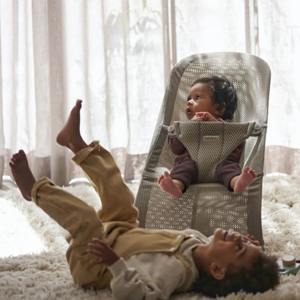 Transat Bliss à balancement Mesh 3D gris