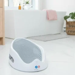 Transat de bain gris