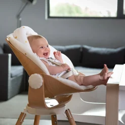 Transat Evolu Newborn naturel blanc pour chaise haute Evolu