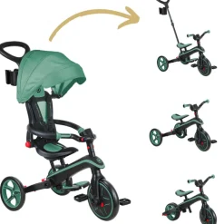 Tricycle Trike Explorer Foldable 4 en 1 Olive