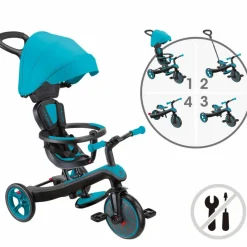 Tricycle Trike Explorer V2 4 en 1 Turquoise