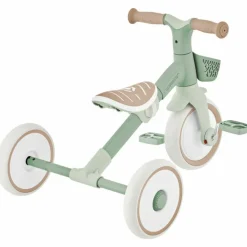 Tricycle évolutif Learning trike plus 2 en 1 eco-logic Vert sauge