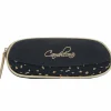 Trousse 2 compartiments Navy Gold Leopard