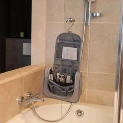 Trousse de soin luxe grise (15 pièces)