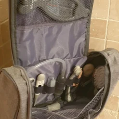 Trousse de soin luxe grise (15 pièces)