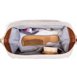 Trousse de toilette Baby necessities Teddy écru