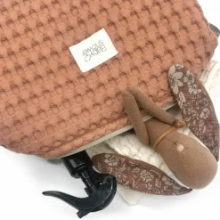 Trousse de toilette Camila Gofre Cinnamon