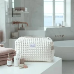 Trousse de toilette Camila Gofre Vanilla