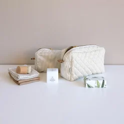 Trousse de toilette Classic Stripes Camel