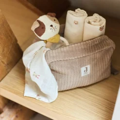 Trousse de toilette Cloudy Rib Milky Coffee