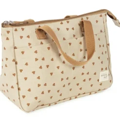 Trousse de toilette coeurs Poppy Cannelle