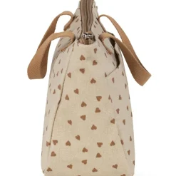 Trousse de toilette coeurs Poppy Cannelle