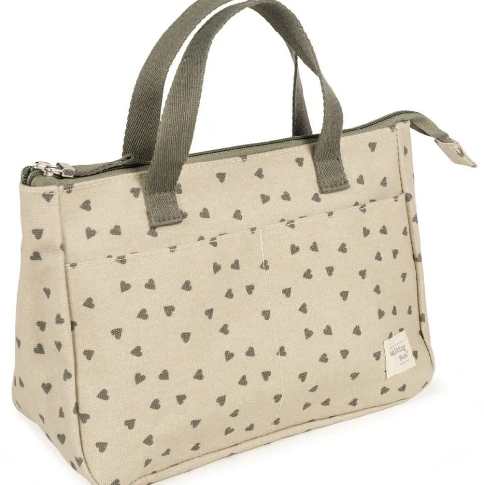 Trousse de toilette coeurs Poppy Mousse