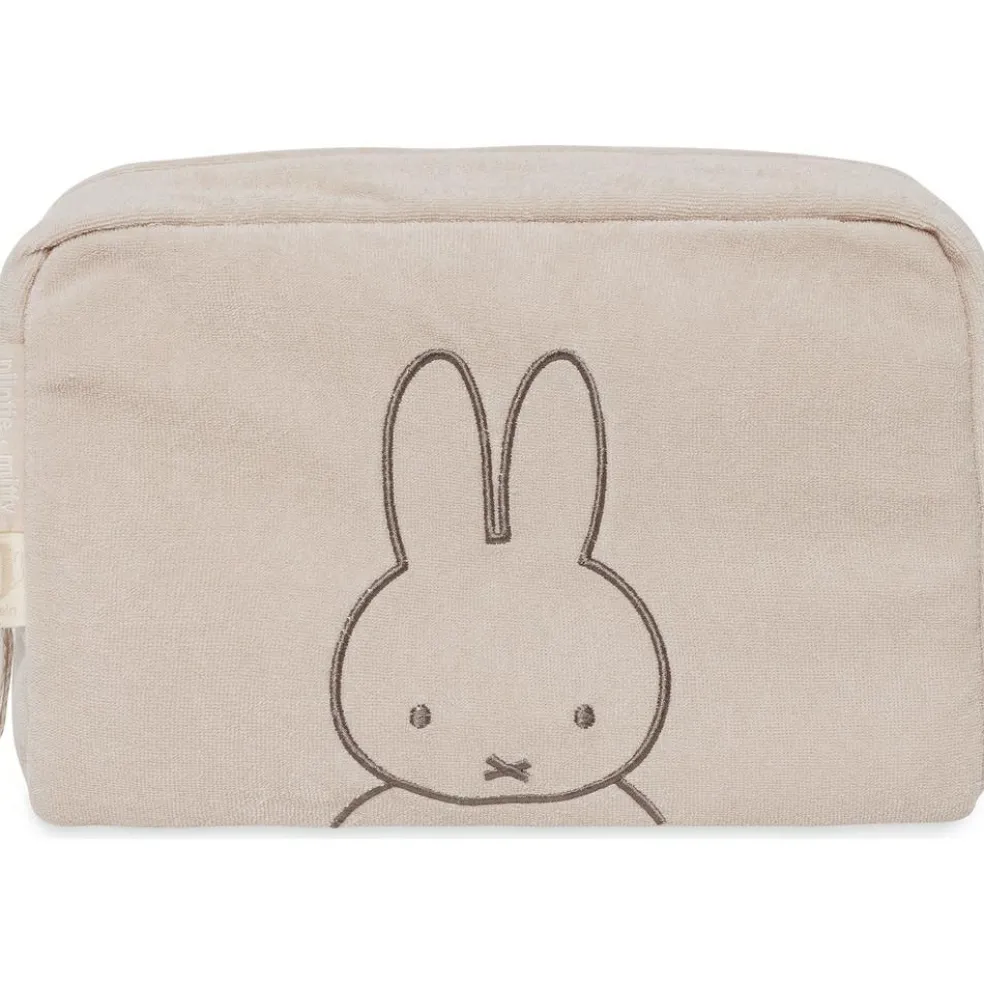Trousse de toilette en éponge Miffy Nougat