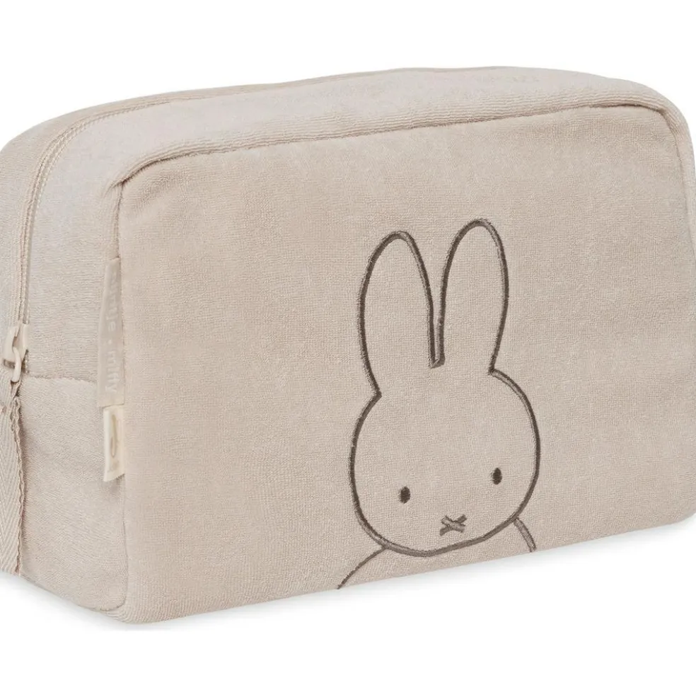 Trousse de toilette en éponge Miffy Nougat