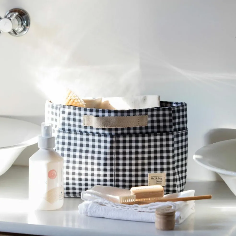 Trousse de toilette I Love Vichy Noir