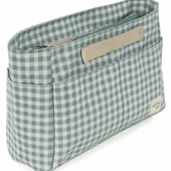 Trousse de toilette I love vichy vert