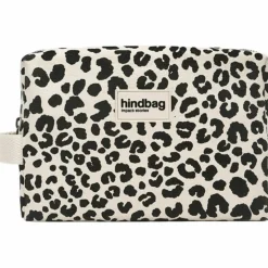 Trousse de toilette Leon Léopard Ecru